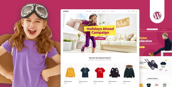 Uneno - Kids Clothing & Toys Store WooCommerce Theme